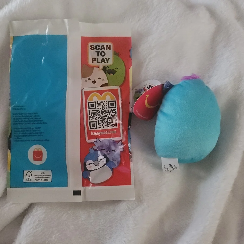 Squishmallows Blue and  Plush Toy‎